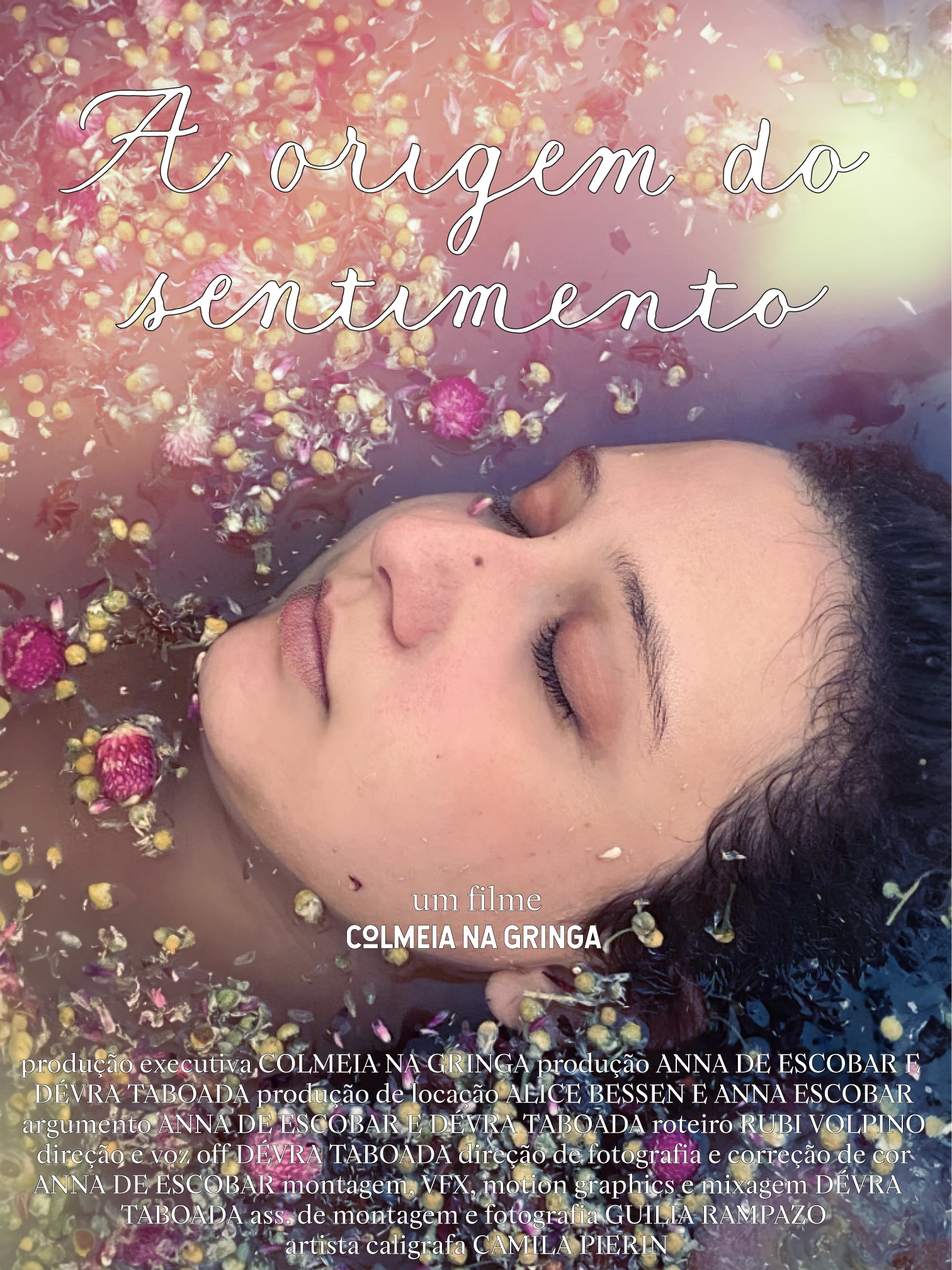 poster a origem do sentimento colmeia na gringa collide creative agency